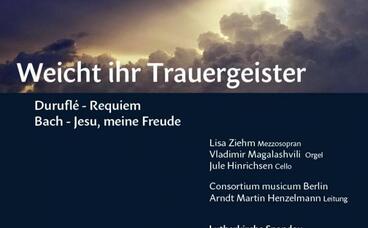 Kammerchor Consortium musicum Berlin, Solisten, Ltg. Arndt Martin Henzelmann