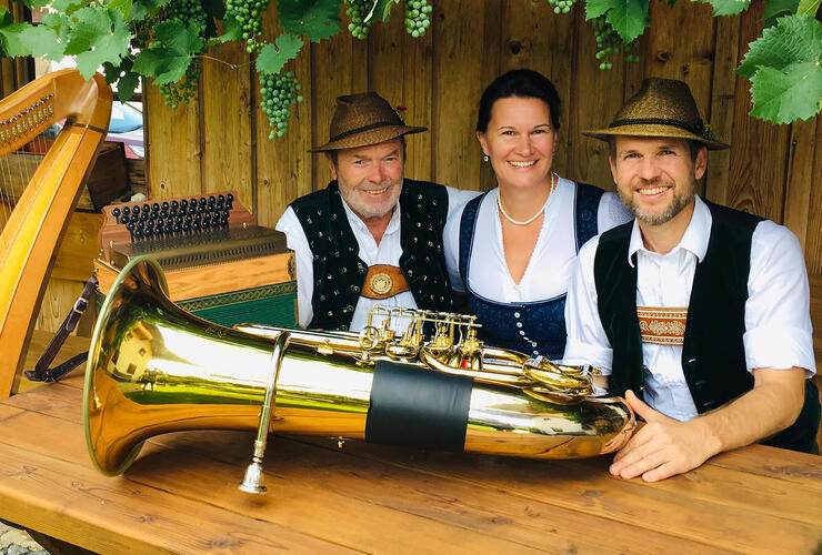 Volksmusik im Brunnenhof: Mitterberg Musi