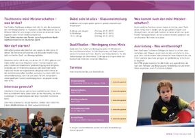 Ortsentscheid der Minimeisterschaft 2025/2026