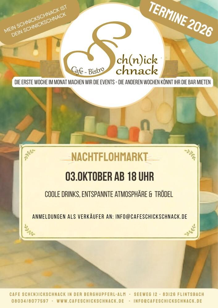 Samstag im Café Schickschnack