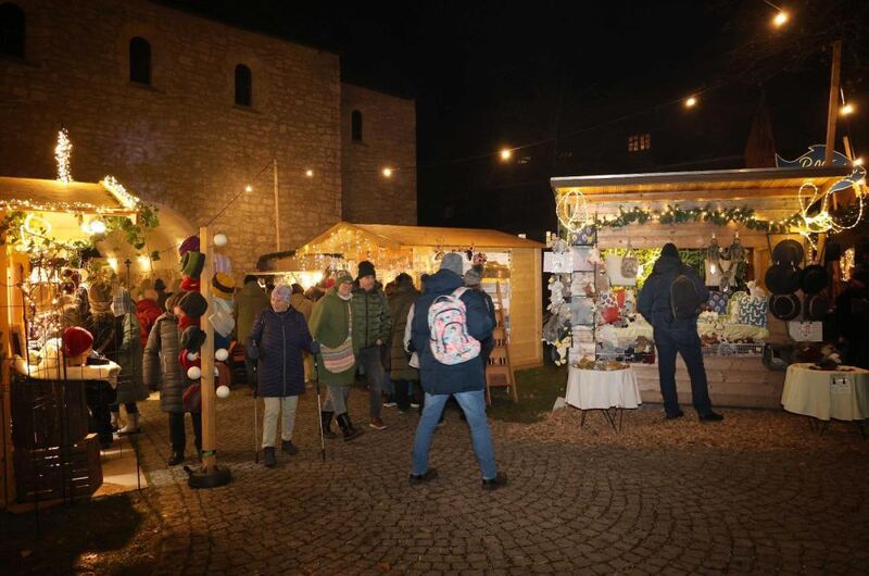 Romantischer Weihnachtsmarkt
