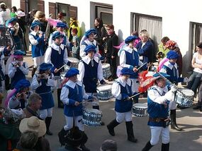 Faschingszug in Benediktbeuern