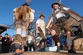 Faschingszug in Benediktbeuern