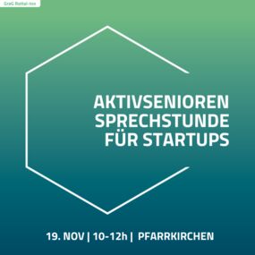 Aktivsenioren-Sprechstunde für Unternehmensgründungen