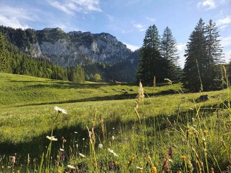 Wanderung Grainbach - Samerberger Vierkirchenweg