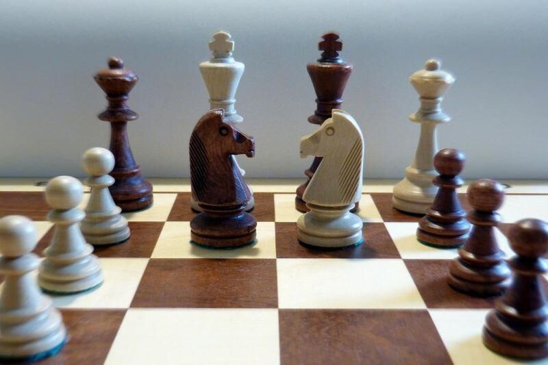 Schachspielen in Gemeinschaft