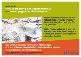 Kleider- und Altpapiersammlung