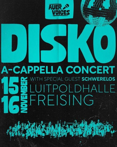 DISKO - AuerVoices – a cappella Sound aus der Hallertau
