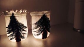 Faszinierende Filzlampen