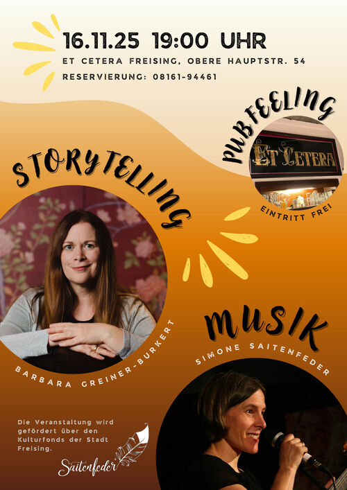 Storytelling, Musik & Pubfeeling