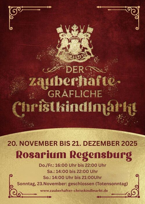 Zauberhafter gräflicher Christkindlmarkt