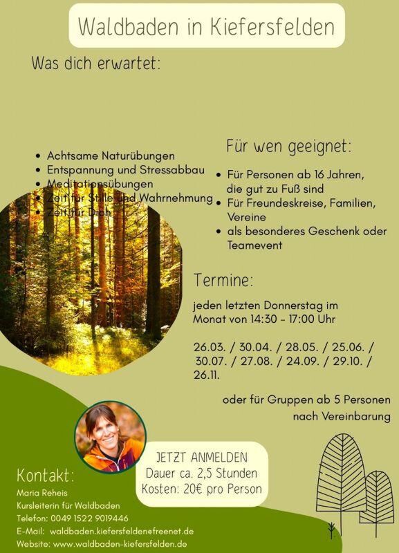 Waldbaden in Kiefersfelden
