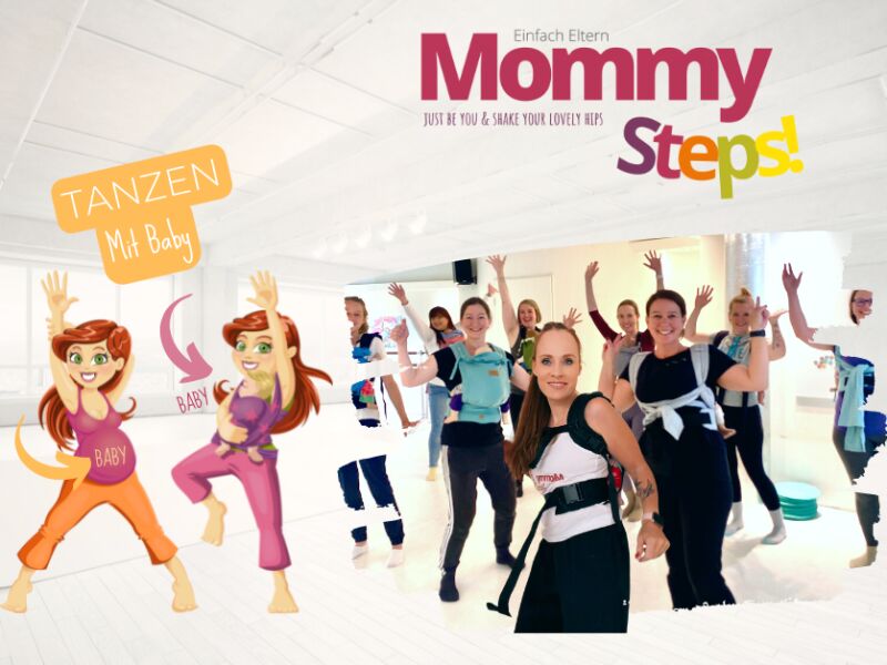 MommySteps Mamafitness mit Baby in der Trage und für Schwangere