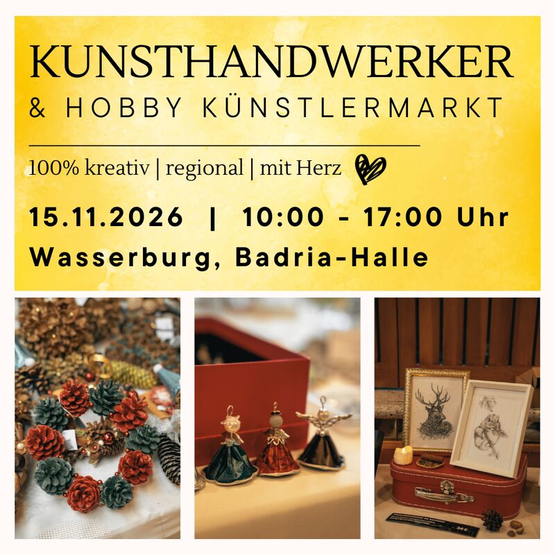 Kunsthandwerker- & Hobby-Künstlermarkt