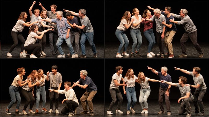 Impro-Theater-Kurs für Erwachsene (Anfänger + Fortgeschrittene) in Ro, fortlaufender Kurs, Einstieg jederzeit möglich!