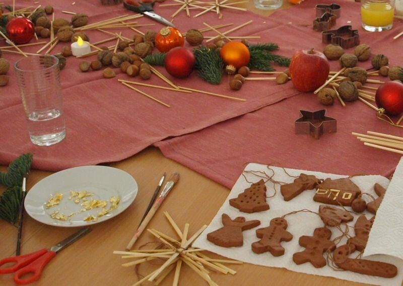 Weihnachtliches Basteln zum Christkindlmarkt - Offene Bastelrunde