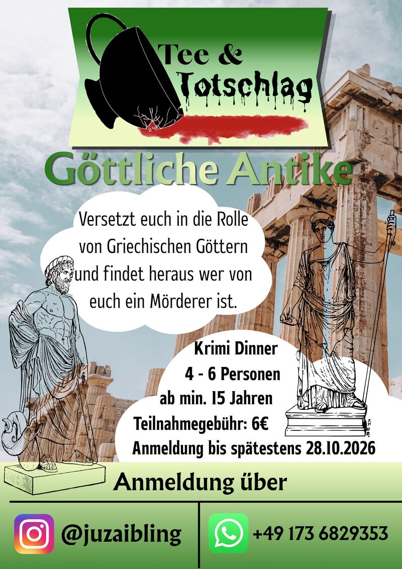 Krimi Dinner - "Göttliche Antike"