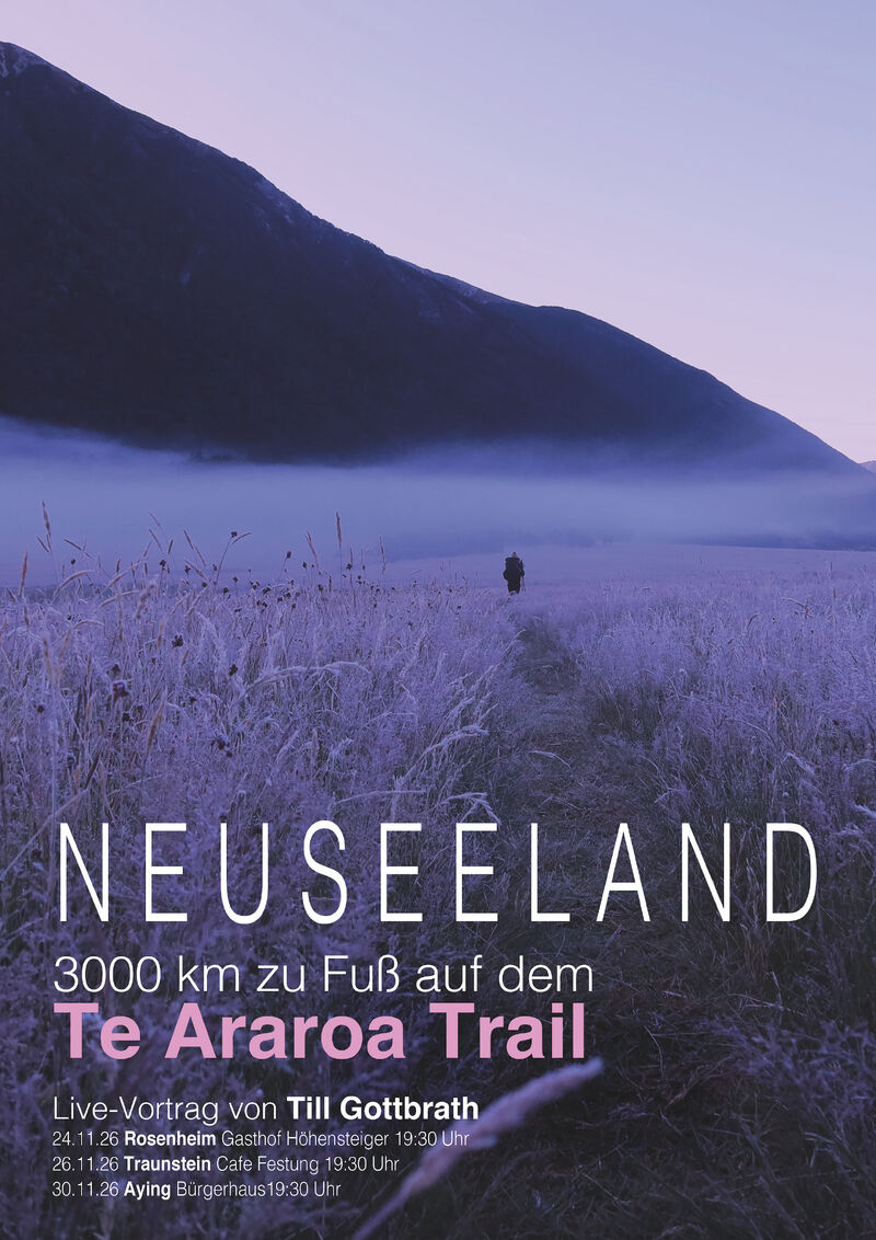 Te Araroa – 3000 km zu Fuß durch Neuseeland