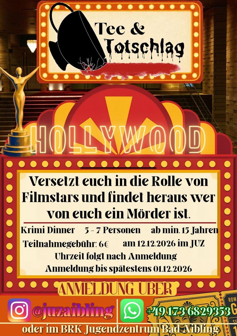 Krimi Dinner - "Hollywood"