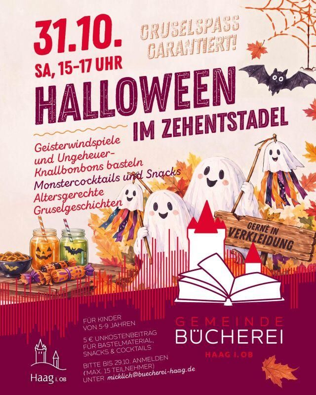 Halloween Bücherei