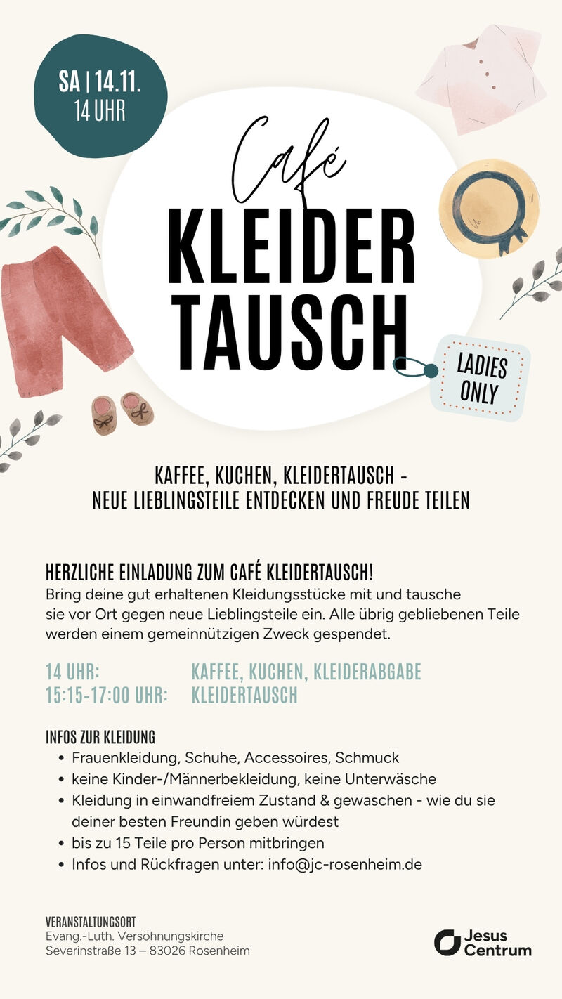 Café Kleidertausch