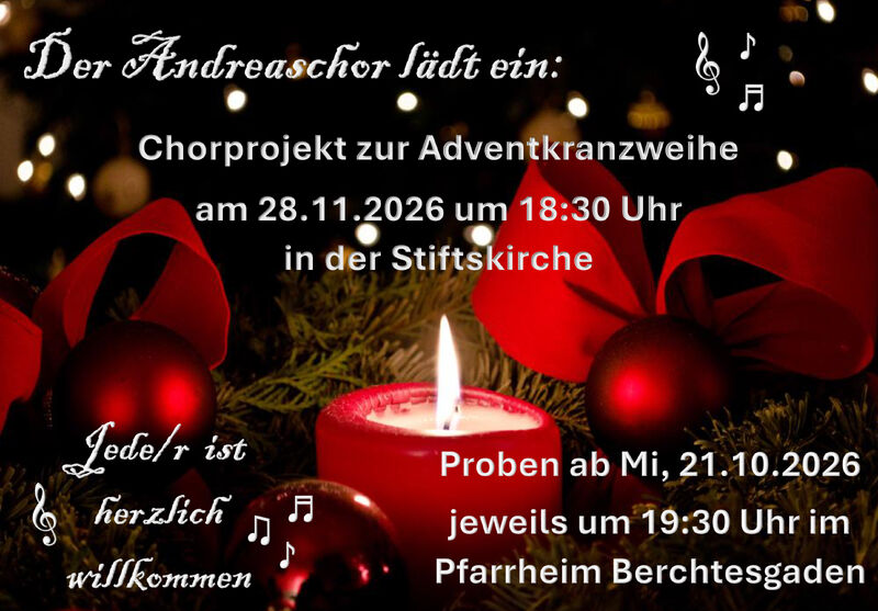 Gemeinsam Singen im Advent