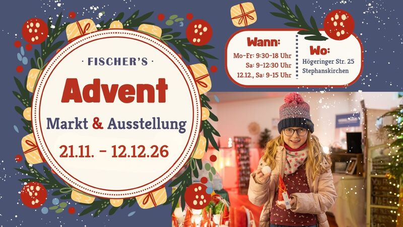 Fischer’s Adventsmarkt bei EM-Chiemgau
