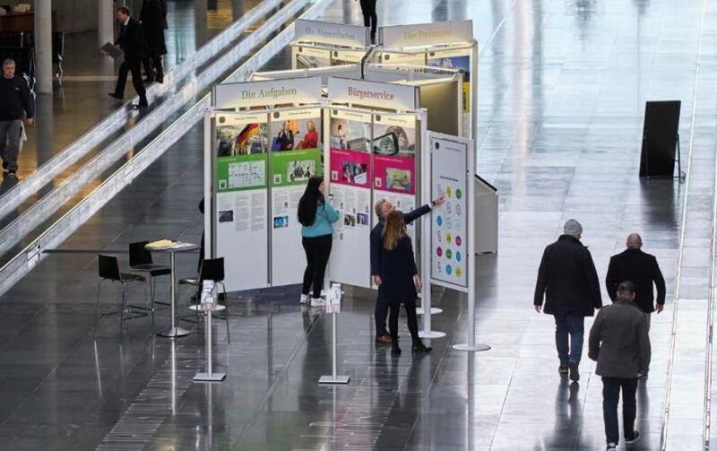 Wanderausstellung des deutschen Bundestages