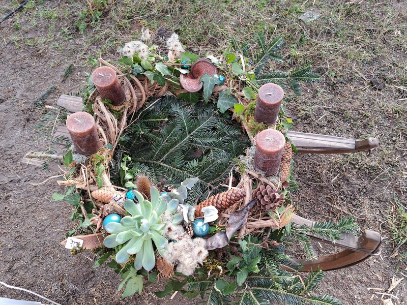Adventskranzverkauf