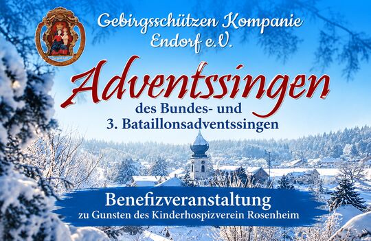 Adventssingen der Gebirgsschützen Kompanie Endorf e.V.