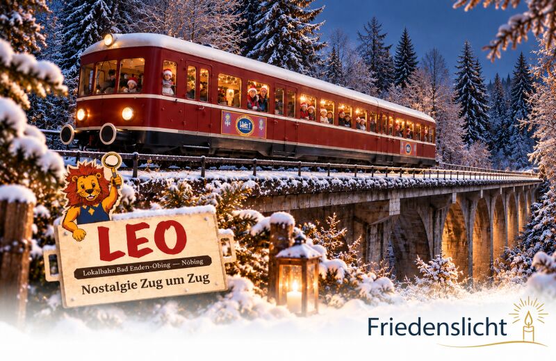 LEO bringt das Friedenslicht