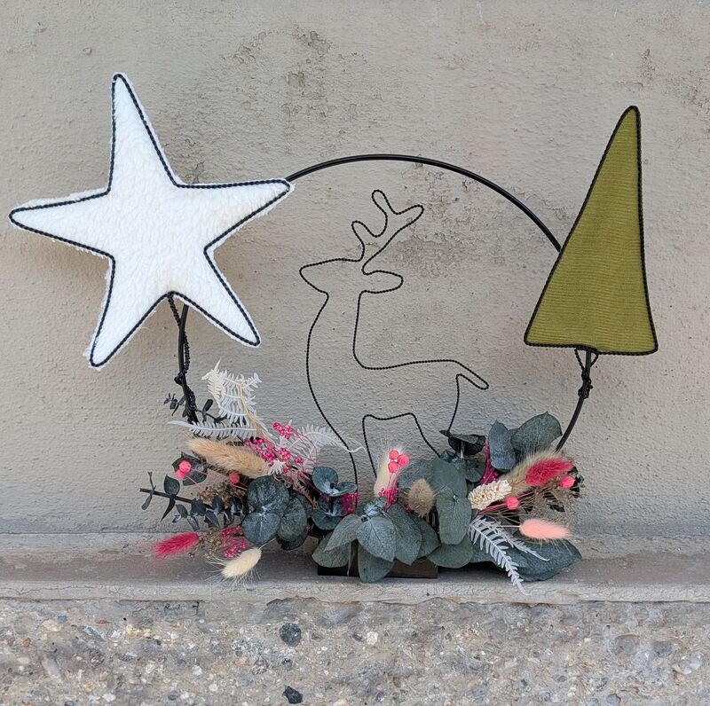 Ein Drahtelch ist entsprungen – DIY Workshop: Winterblumen im Standloop