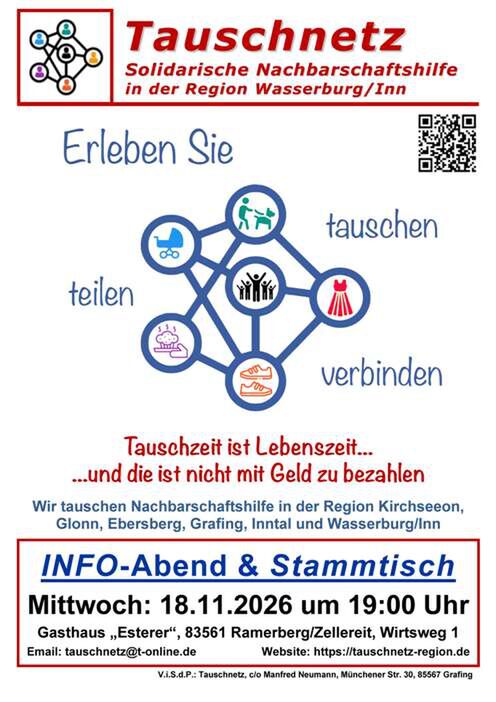 Tauschen und Teilen gemeinsam erleben