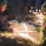 Magische Fackelwanderung