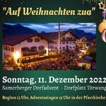 Auf Weihnachten zua