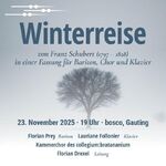"Winterreise" von Franz Schubert für Bariton, Chor und Klavier