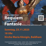 Konzert W.A. Mozart Requiem und L.v. Beethoven Chorfantasie
