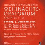 Johann Sebastian Bachs Weihnachtsoratorium Kantaten I bis VI