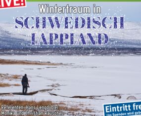 Multivisionsshow Wintertraum in Schwedisch Lappland