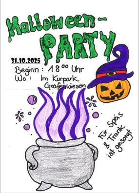 Halloween-Party im Kurpark Grafenwiesen