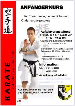 Karate Anfängerkurs