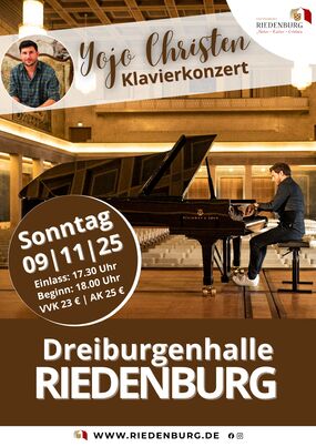 Klavierkonzert mit Yojo Christen