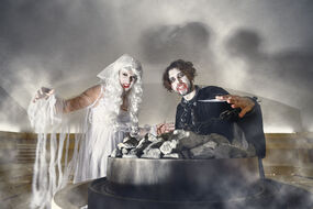 Halloween-Sauna im fresch bis 1.30 Uhr