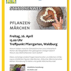 Pflanzenmärchen - Märchenweg rund um Waldburg, Katholisches Bildungswerk