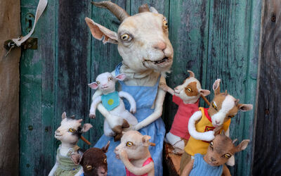 Herr Wolf und die sieben Geißlein, Puppentheater, ab 4 J.