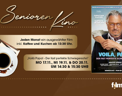 Seniorenkino im Filmpalast - Voila Papa!