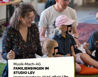Familiensingen im Studio Lev