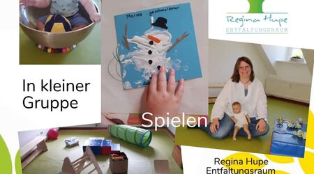 Spielgruppe für 1 und 2 Jährige Montags von 10:45 - 12:15 Uhr (Oktober bis Dezember)
