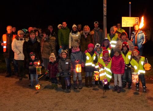 Martinswanderung Wanderverein Thierling