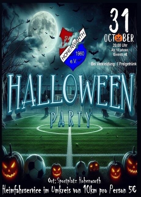 Halloween am Bäckerzipfelstadion